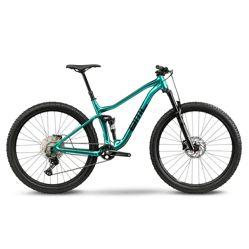 2022 BMC Speedfox AL Two Deore 1x12 in Metallic Jade/Black