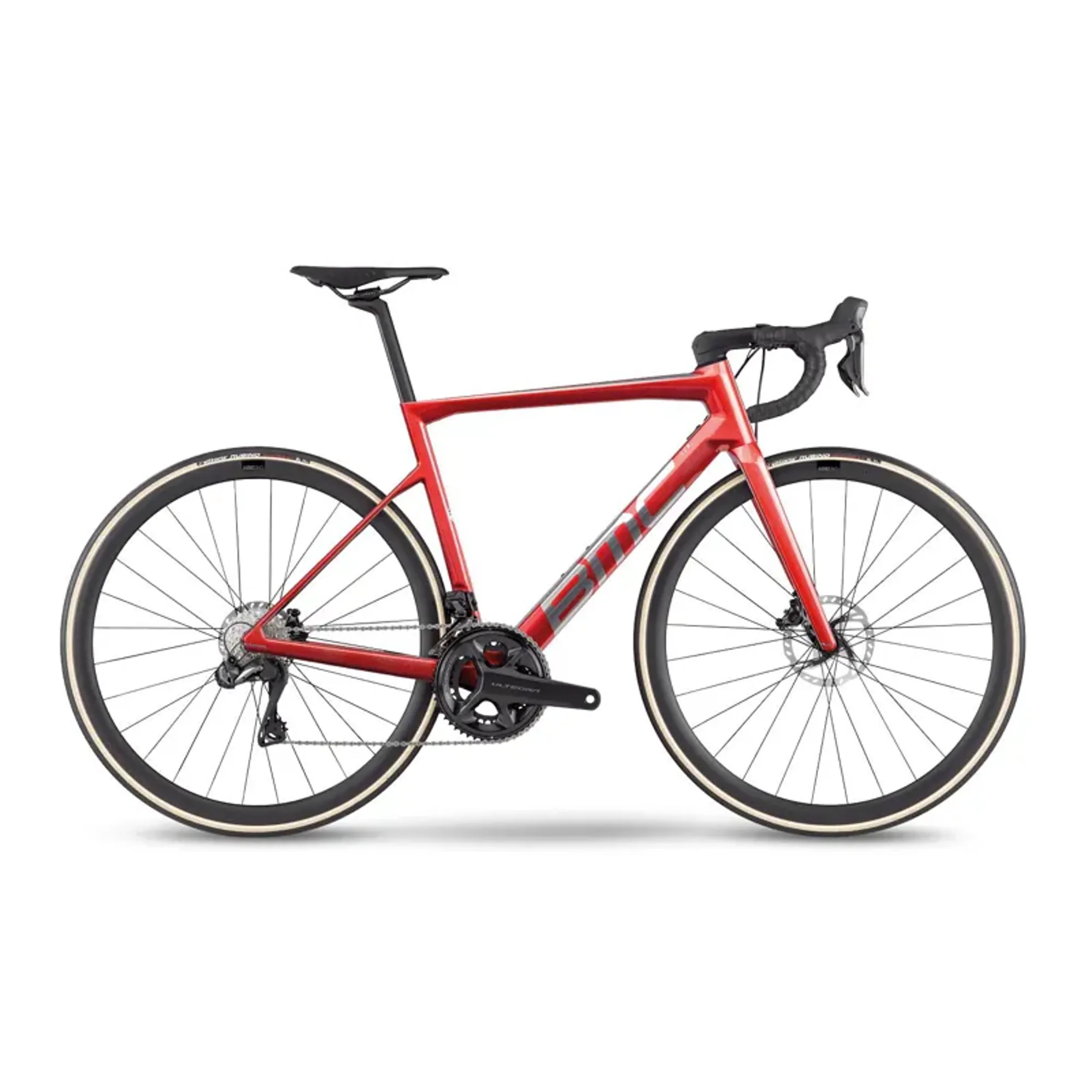 BMC Teammachine SLR ONE Road Bike in Prisma Red/Brushed Alloy