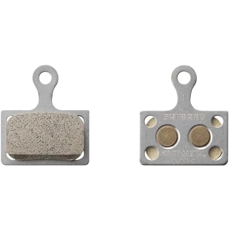Shimano Spares K04TI Metal Disc Brake Pad Ti. Back in Silver