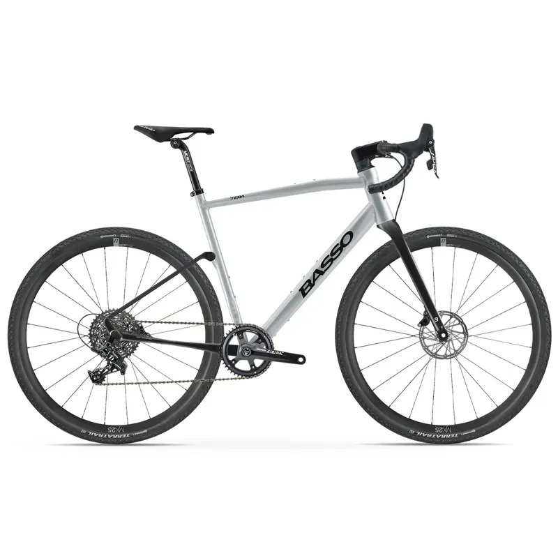 Basso Tera Gravel Apex 1x11 Gravel Bike Silver