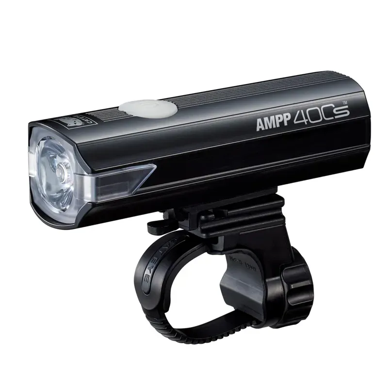 Cateye Ampp 400s Front Bike Light: BLACK size