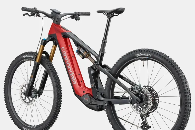 Cannondale Moterra 1 Full Suspension Carbon E-MTB in Red