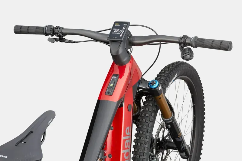 Cannondale Moterra 1 Full Suspension Carbon E-MTB in Red-3