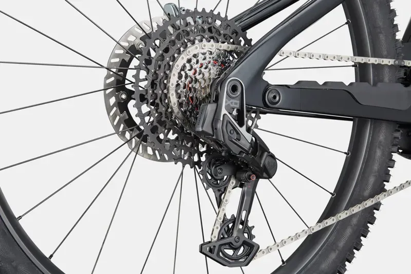 Cannondale Moterra 1 Full Suspension Carbon E-MTB in Red-5