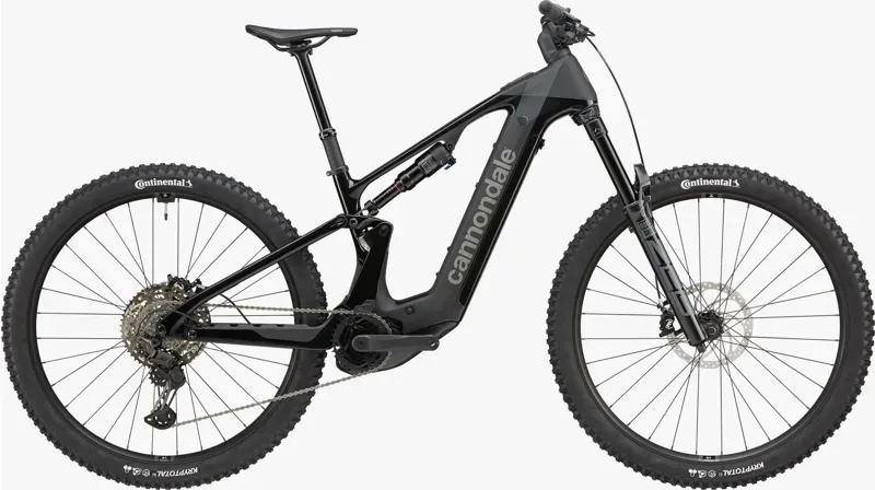 Cannondale Moterra 2 Full Suspension Mountain Bike in Black