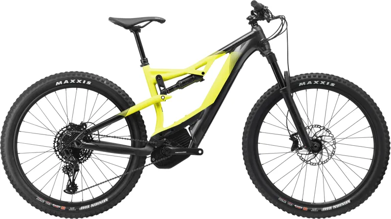 2019 Cannondale Moterra Neo Electric FS Mountain Bike in Yellow