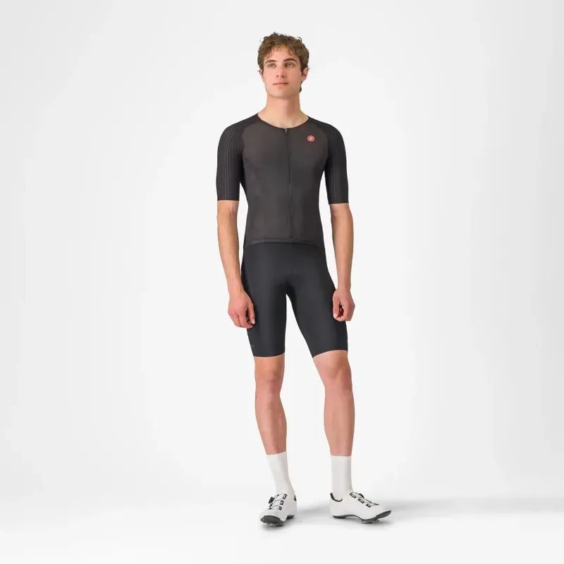 Castelli Free Speed 3 Race Top in Black-6