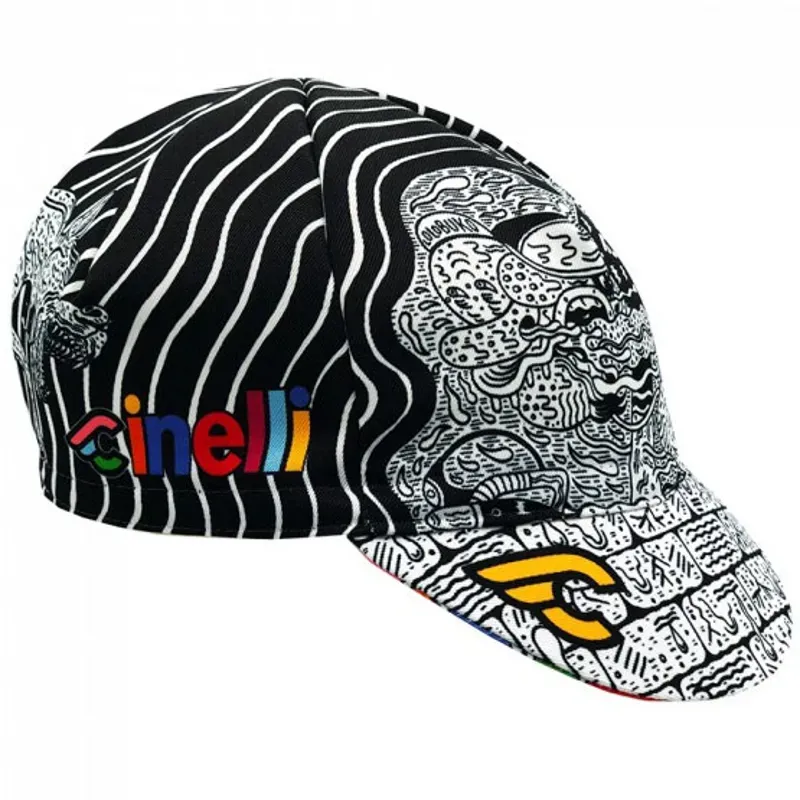 Cinelli Louie Cordero Lolobuko Cap in Black/White