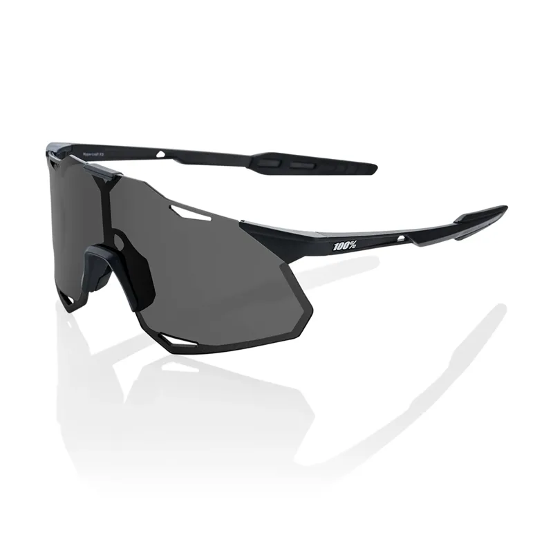 100% Hypercraft XS Smoke Lens Sunglasses in Matt Black