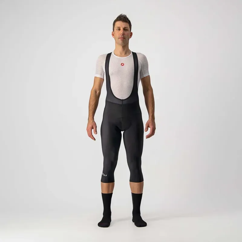 Castelli Entrata Thermal Mens Bib Knickers in Black