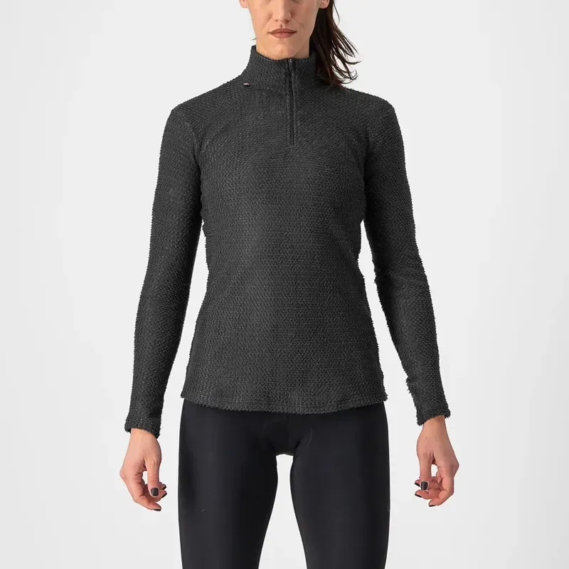 Castelli Cold Days Long Sleeve Womens 2nd Layer in Black