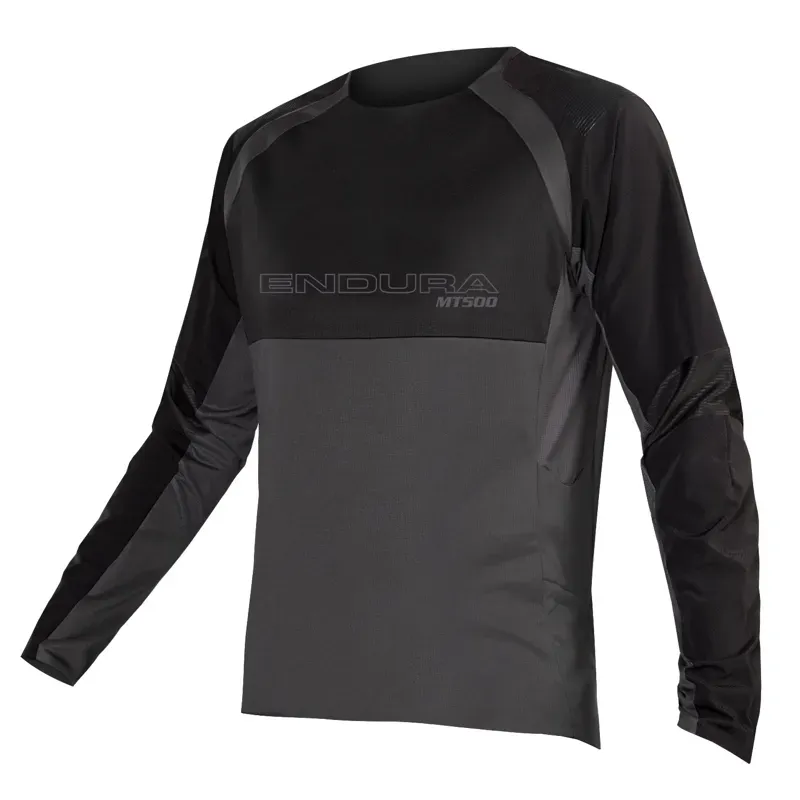 Endura MT500 Burner Long Sleeved MTB Jersey in Black