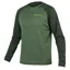 Endura Singletrack Long Sleeve Jersey in Forest Green