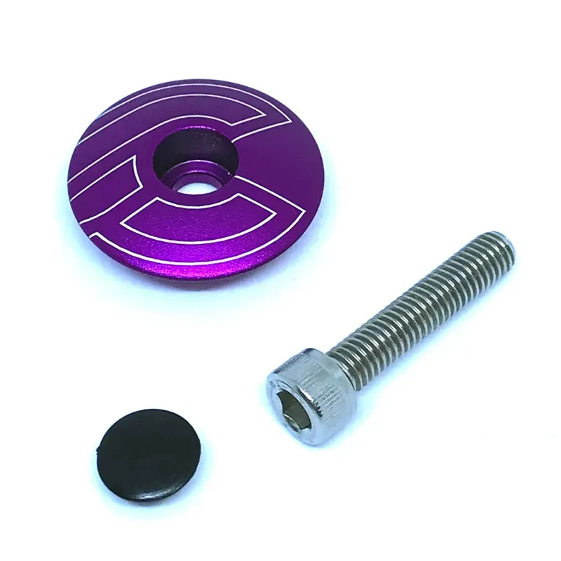Cinelli Top Cap in Purple