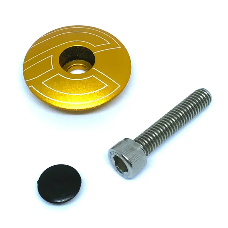 Cinelli Top Cap in Gold