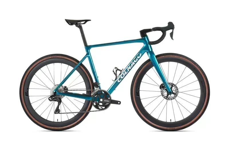 Colnago G4-X Carbon Gravel Complete Bike Shimano 825 2x12 in Blue