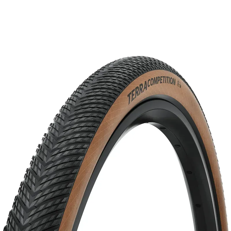 Continental Terra Competition Trail Grip Tyre in Black/Transparent