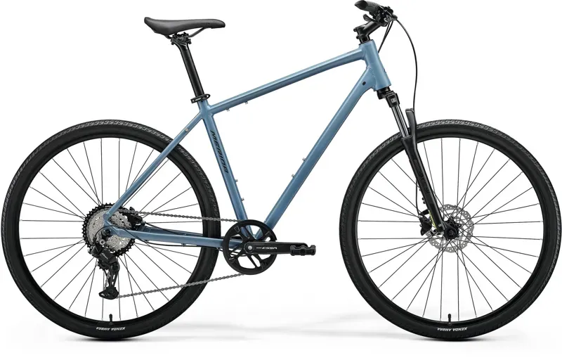 Merida Crossway 20 Hybrid Bike in Dove Blue