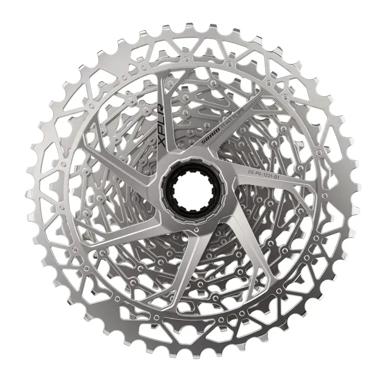 SRAM XPLR PG-1231 D1 11-44-tooth Cassette in Silver