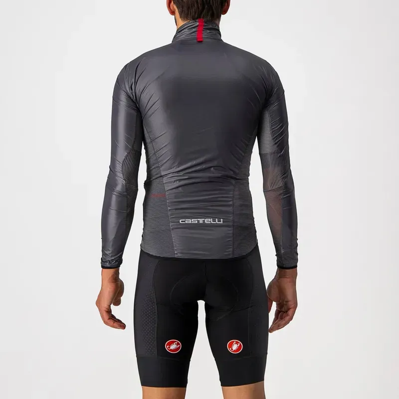 Castelli Aria Shell Jacket in Grey