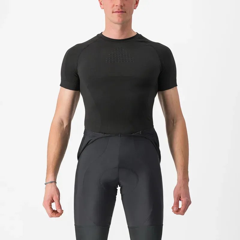 Castelli Core Seamless Short Sleeve Base Layer in Black