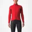 Castelli Perfetto RoS 2 Convertible Jacket in Rich Red/Black Reflex