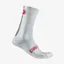 Castelli Racing Stripe 18 Socks in White