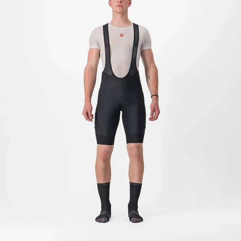 Castelli Unlimited Cargo Bib Shorts in Black