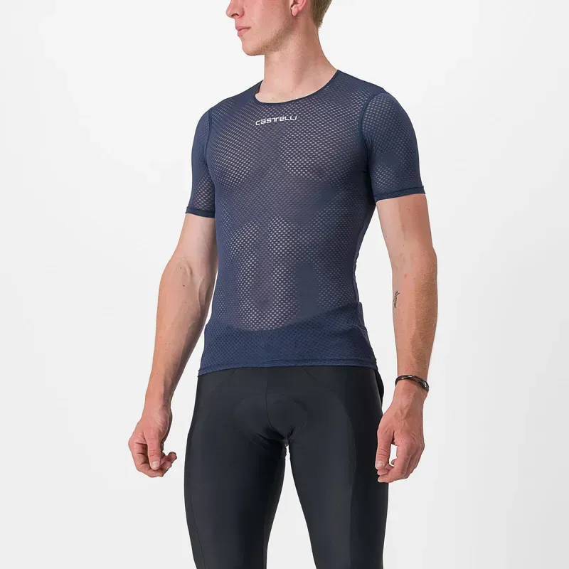 Castelli Pro Mesh 2.0 Base Layer in Belgian Blue