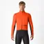 Castelli Alpha Doppio RoS Jacket in Brilliant Orange/Black Reflex