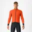 Castelli Alpha Flight RoS Jacket in Brilliant Orange/Black Reflex