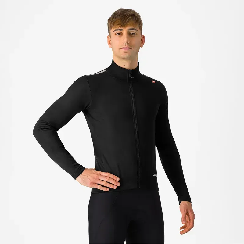 Castelli Espresso Air Men's Jacket In Light Black