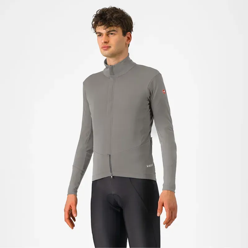 Castelli Perfetto Air Men's Jacket In Gunmetal Grey