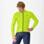 Castelli Squall Shell Men's Jacket In Electric Lime/Black