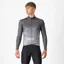 Castelli Unlimited Thermal Men's Jersey In Dark Grey/Silver Grey