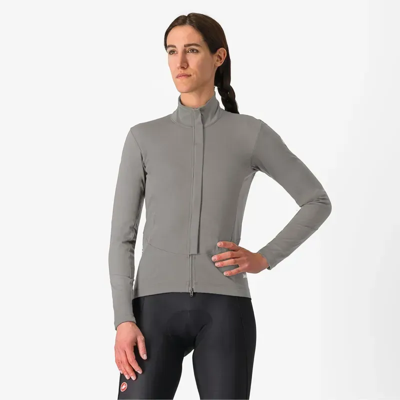 Castelli Perfetto Air Women's Jacket In Gunmetal Grey