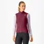 Castelli Espresso Women's Vest In Deep Bordeaux