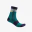 Castelli Velocissima 2 Women's Thermal Socks In Malachite Green/Night Shade/Si