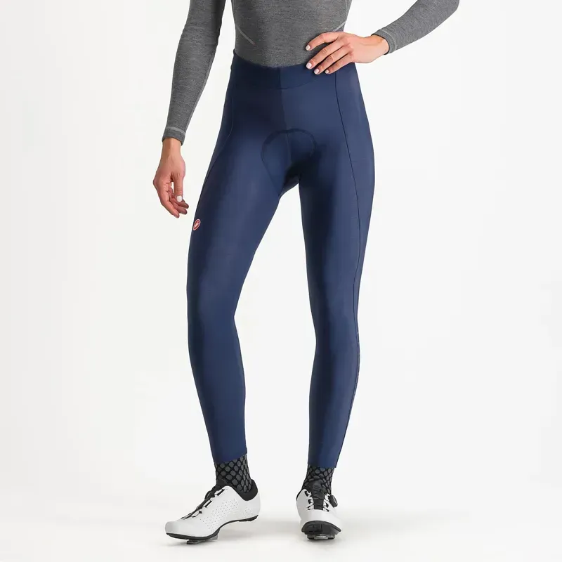 Castelli Espresso Women's Tights in Belgian Blue