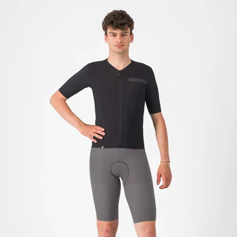 Castelli Premio Evo Bib Shorts in Smoky Grey