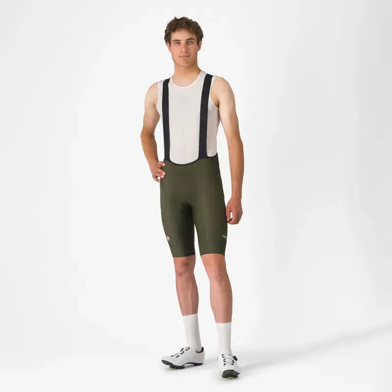 Castelli Competizione 2 Bib Shorts in Green