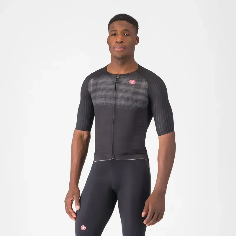 Castelli Aero Race 8S Jersey in Black