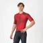 Castelli Vortice Jersey in Red/Rich Red