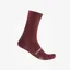 Castelli Espresso 18 Socks in Red