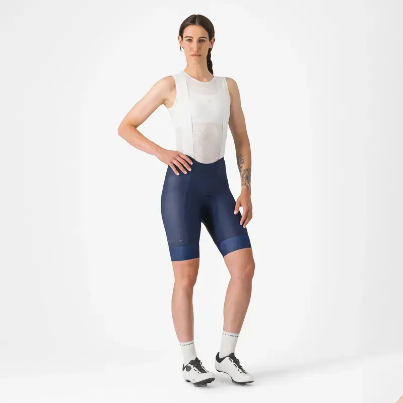Castelli A/C Women's Bib Shorts in Belgian Blue