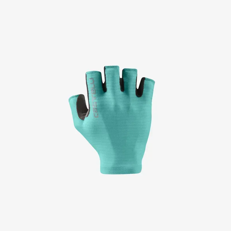 Castelli Espresso Women's Gloves in Pool Blue
