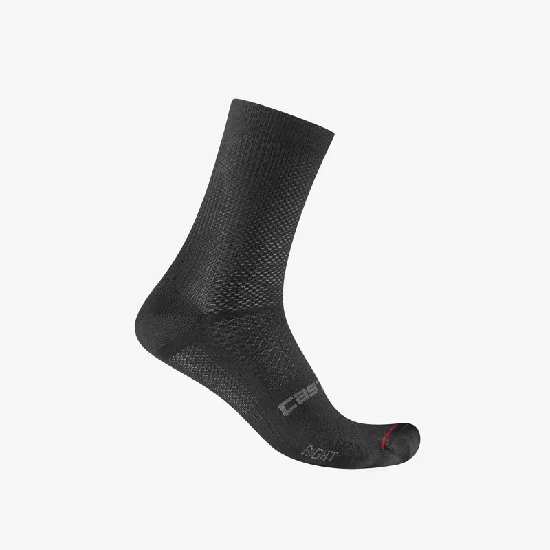 Castelli Espresso 2 Women's 12 Socks in Black