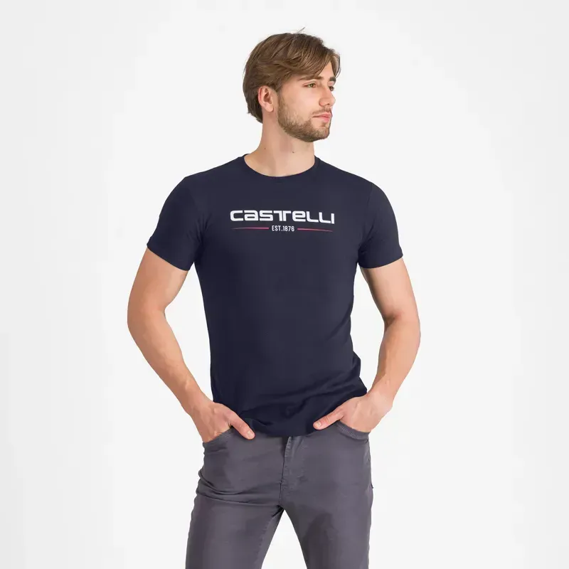 Castelli '76 T-Shirt in Belgian Blue