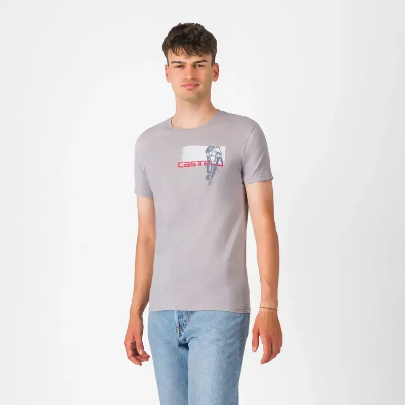 Castelli Veloce T-Shirt in Grey