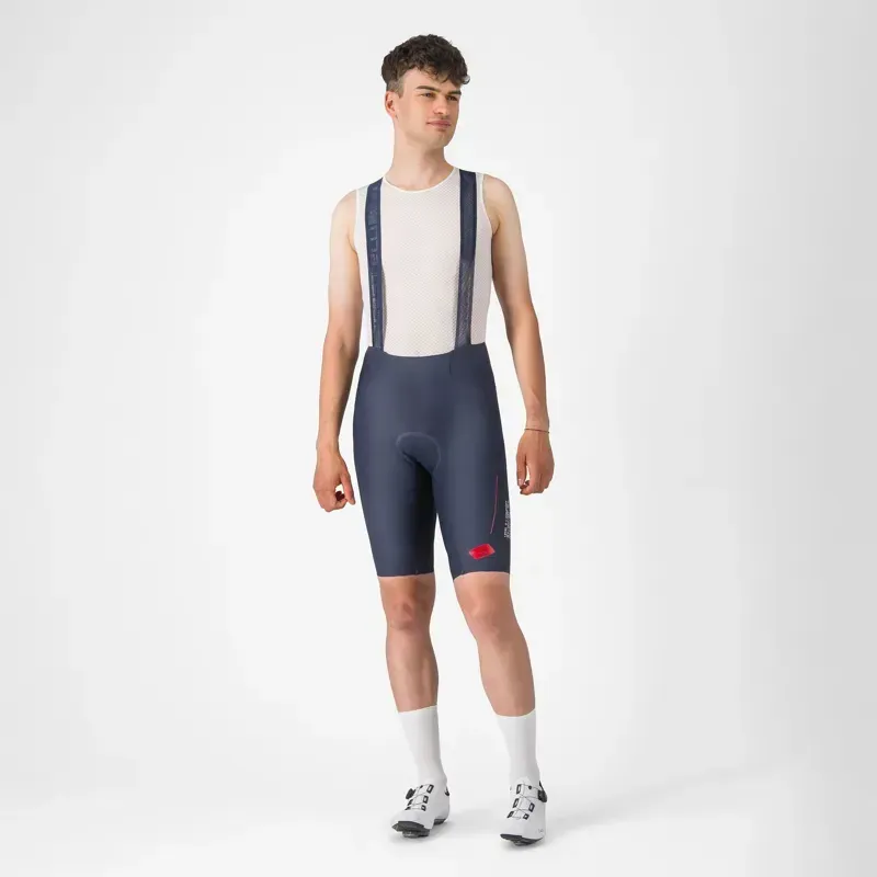 Castelli Espresso R-A/D Bib Shorts in Twilight Blue